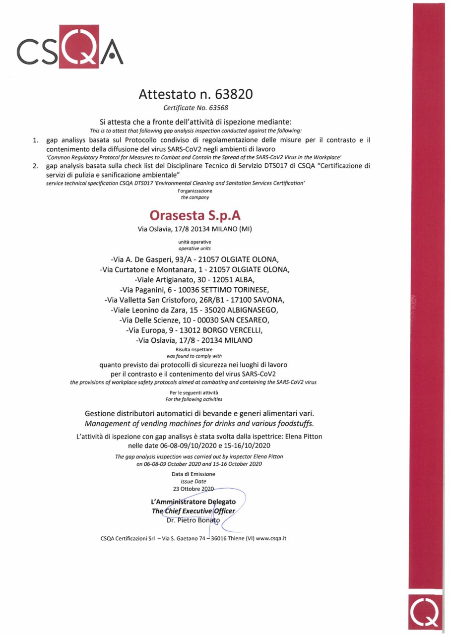 attestato
